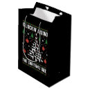 Search for ugly christmas sweater gift bags Santa