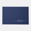 Search for navy blue doormats Elegant