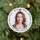 Search for funeral ornaments Family photo