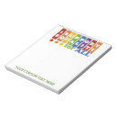 Search for rights notepads Rainbow