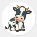 Recherche de vaches heureuses autocollants Mignon