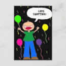 Search for cartoon character birthday invitations Party
