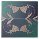 Search for flower print tiles Antique