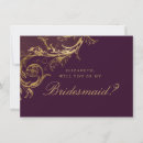 Search for gothic bridal party proposal cards Elegant