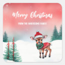 Search for cute reindeer stickers Xmas