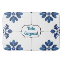 Search for indigo blue bath mats Pattern