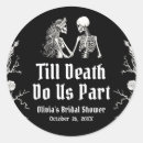 Search for hallowedding stickers Gothic