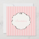 Search for plain pink square invitations White