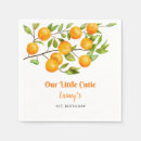 Search for little cutie napkins Orange