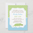 Recherche de alligator baby shower invitations Moderne