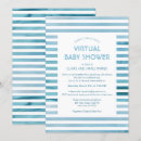 Search for stripe pattern baby shower invitations Watercolor