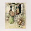 Recherche de chalet puzzles Toit de chaume