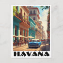 Search for vintage car postcards Cuba