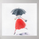 Search for girl with umbrella posters Abstract