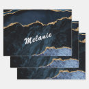 Search for navy blue glitter wrapping paper Agate