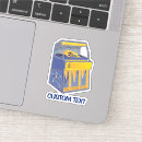 Recherche de juke box autocollants Bleu