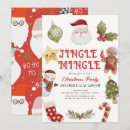 Search for jingle and mingle christmas invitations Cute