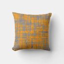 Recherche de jaune orange coussins Rayures