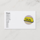 Search for airport travel business cards Taxi