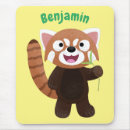 Search for red panda mousepads Cute