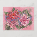 Search for leaves pattern postcards Bloom