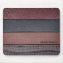 Recherche de cuir noir tapis souris Brun