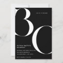 Search for adult 30th birthday invitations Chic