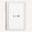 Search for business notebooks Initials