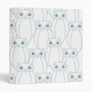 Search for owl pattern binders Birds