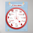 Search for wall clock posters Writing
