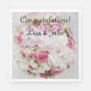 Search for congratulations napkins Bride