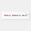 Search for thought bumper stickers Words to live by