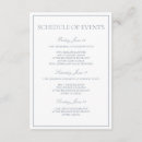 Search for event timeline enclosure cards Elegant