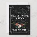 Search for goth save the dates Halloween