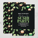 Recherche de anniversaire sushi cartes invitations Sashimi
