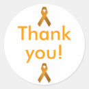 Recherche de ruban orange autocollants Merci