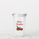 Search for vintage christmas tumblers Rustic
