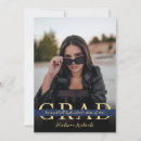 Recherche de blue and gold graduation invitations Lycée