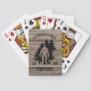 Search for bigfoot playing cards Rustic