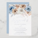 Search for blue and silver engagement party invitations Watercolor