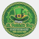 Search for irish names stickers St patricks day