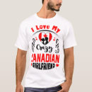Search for canadian girlfriend tshirts Funny