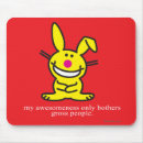 Search for happy bunny mousepads Valentine