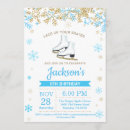 Search for blue ice skates invitations Ice skating party