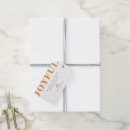 Search for orange gift tags Typography