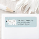 Search for snowflake birthday return address labels Boy