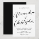Search for flourish wedding invitations Sophisticated