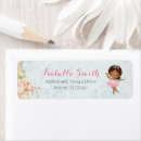 Search for ballerina return address labels Birthday