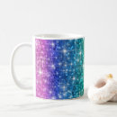 Search for rainbow glitter mugs Unicorn