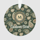 Search for paisley pattern ornaments Floral